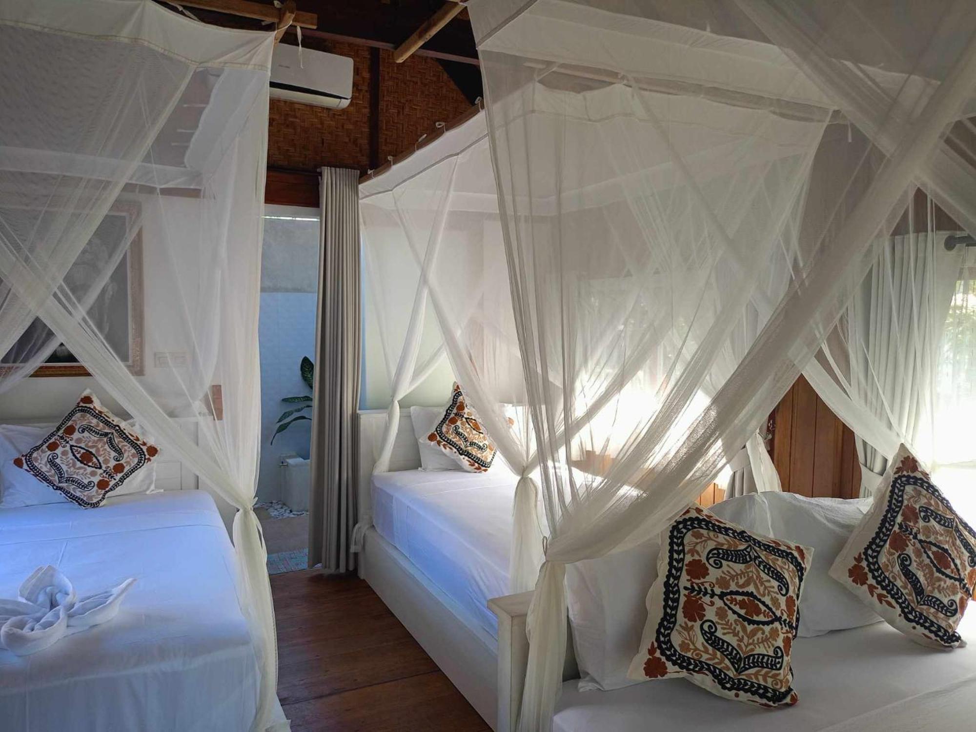 Bintang Tiga Bungalows Gili Air Esterno foto