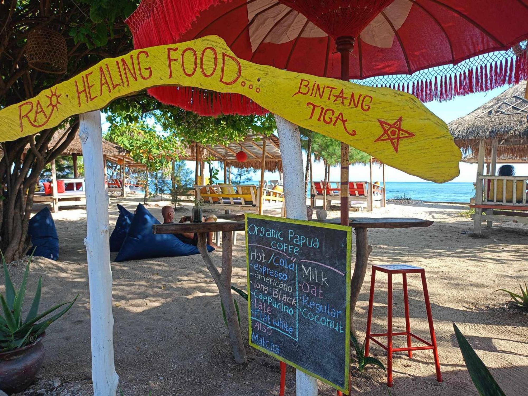 Bintang Tiga Bungalows Gili Air Esterno foto