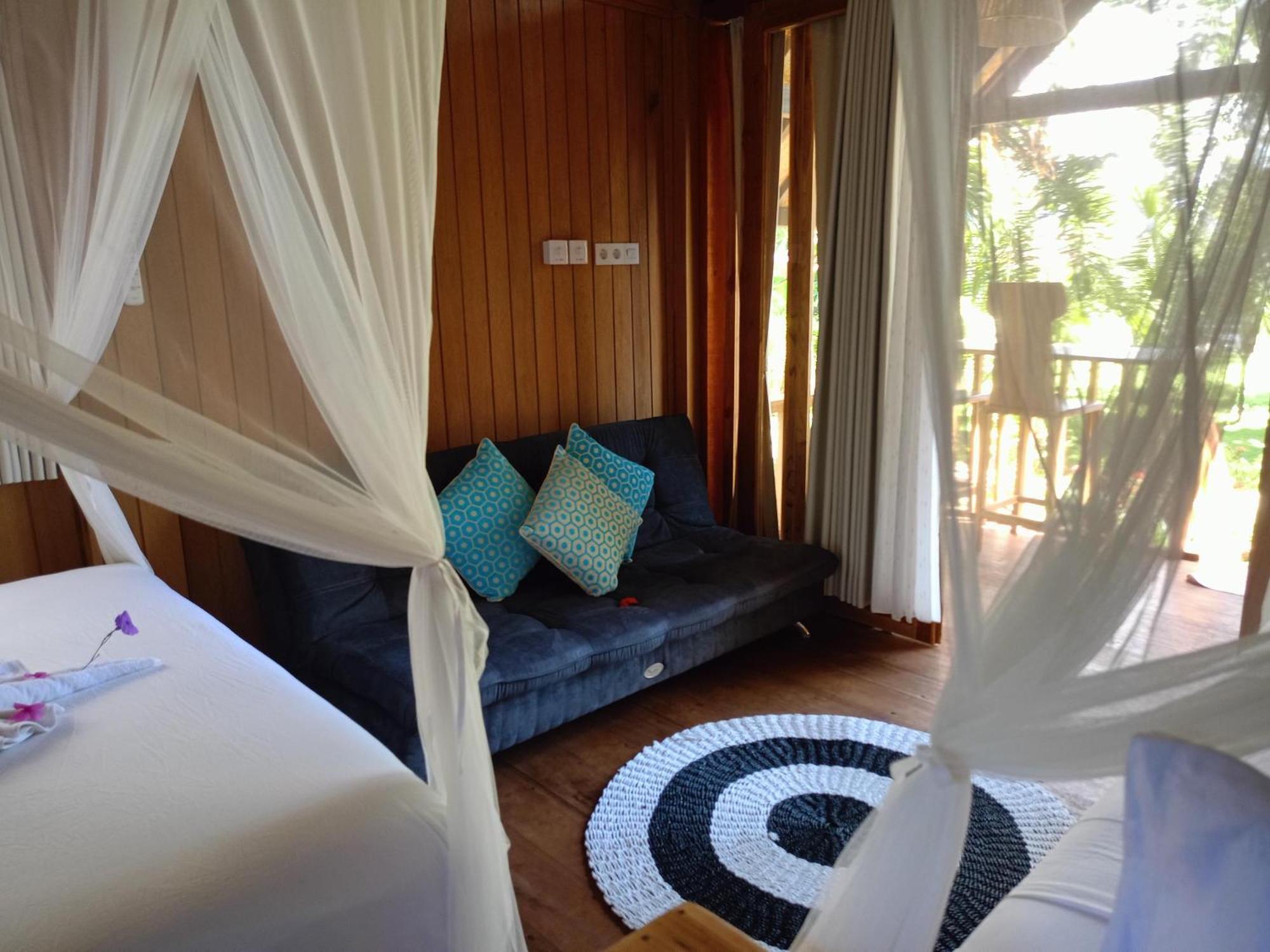 Bintang Tiga Bungalows Gili Air Esterno foto